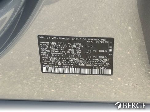 New 2025 Volkswagen Atlas Cross Sport SEL Premium R-Line image 25