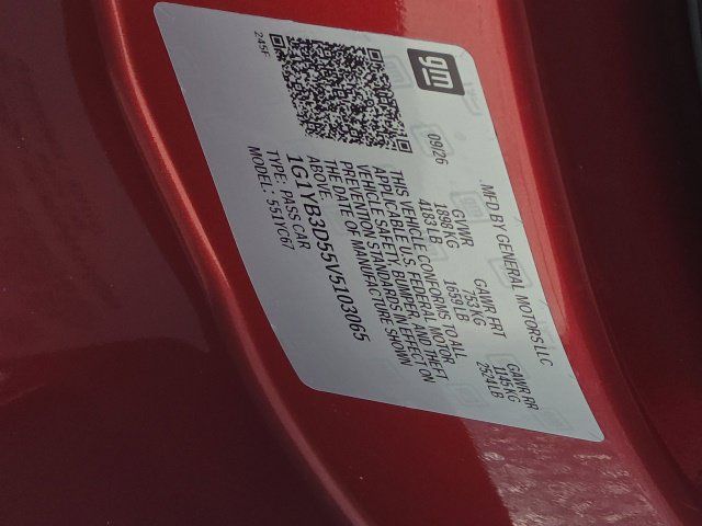 New 2027 Chevrolet Corvette Stingray Convertible w/ Battery Protection Package RWD image 36