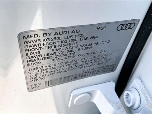 Used 2026 Audi Q5 Premium w/ Convenience Package AWD/4WD image 17