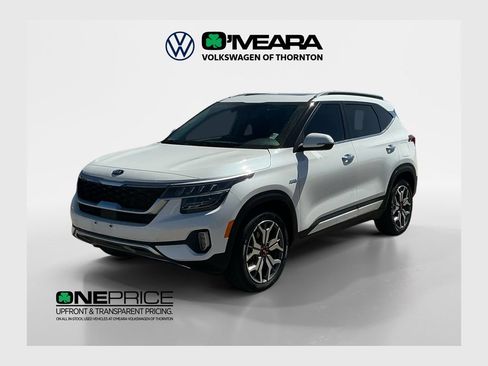 Used 2021 Kia Seltos SX w/ SX Sunroof Package AWD/4WD image 1