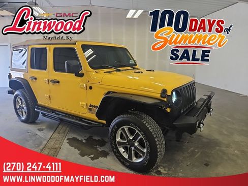 Used 2021 Jeep Wrangler Unlimited Sport AWD/4WD image 1