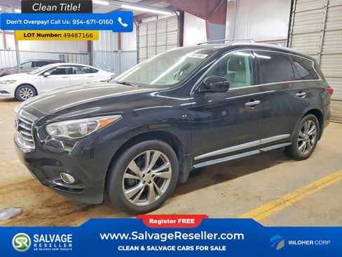 Used 2014 INFINITI QX60 Luxe w/ Deluxe Touring Package AWD/4WD image 1