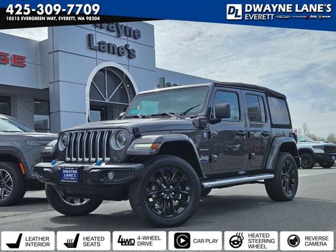 Used 2023 Jeep Wrangler Unlimited Sahara w/ Cold Weather Group image 1