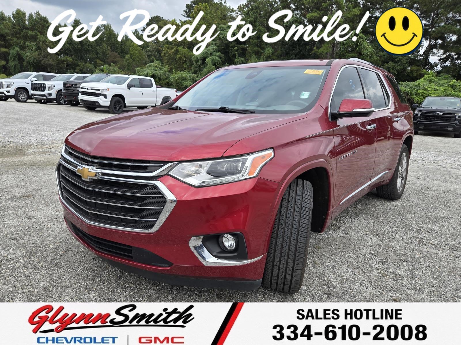 Used 2018 Chevrolet Traverse Premier w/ Driver Confidence II Package FWD image 1