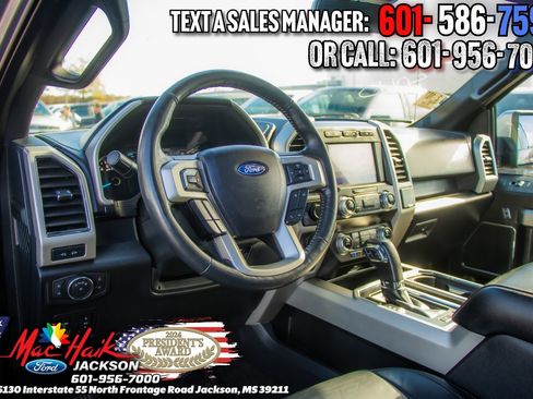 Certified 2020 Ford F150 Lariat w/ Equipment Group 502A Luxury image 8