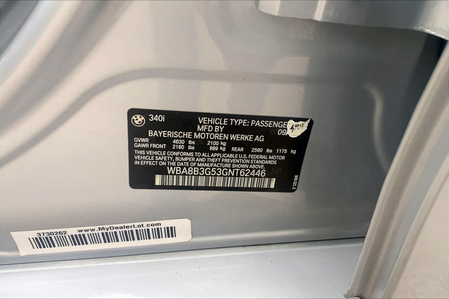 Used 2016 BMW 340i Sedan RWD image 33