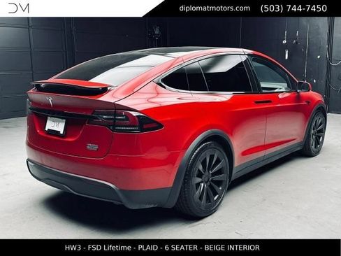 Used 2022 Tesla Model X Plaid AWD/4WD image 7