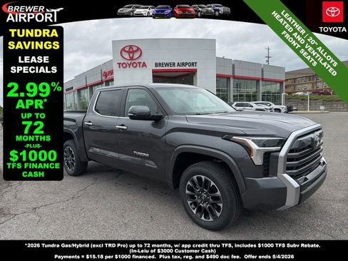 New 2026 Toyota Tundra Limited AWD/4WD image 1