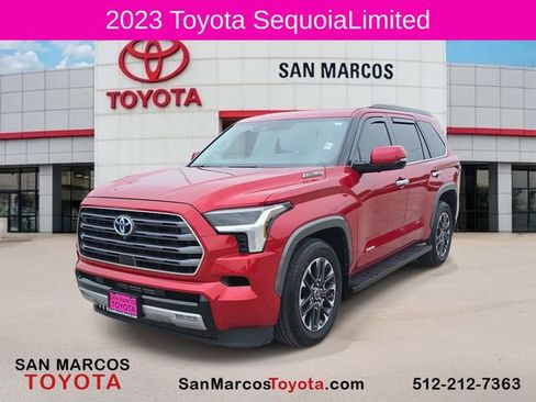 Certified 2023 Toyota Sequoia Limited AWD/4WD image 1