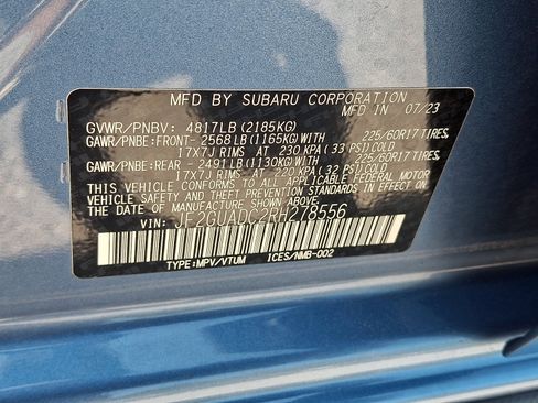 Certified 2024 Subaru Crosstrek 2.0i Premium AWD/4WD image 26