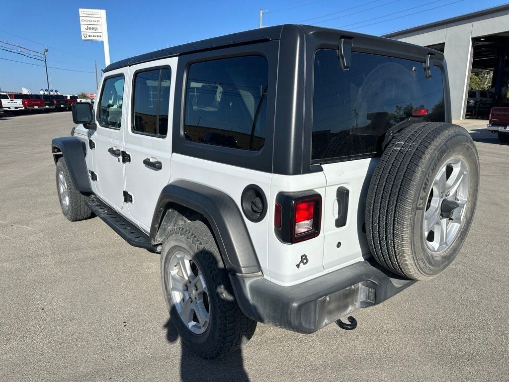 Used 2019 Jeep Wrangler Unlimited Sport S AWD/4WD image 4