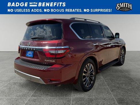 Used 2021 Nissan Armada Platinum w/ Captain's Chairs Package AWD/4WD image 4