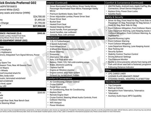 Used 2026 Buick Envista Preferred w/ Convenience I Package FWD image 6