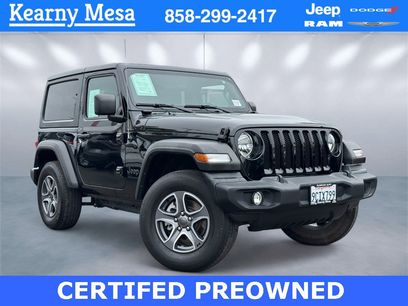 Certified 2022 Jeep Wrangler Sport S