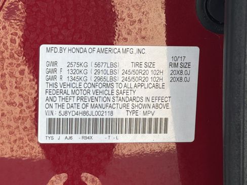 Certified 2018 Acura MDX w/ Advance Package AWD/4WD image 36