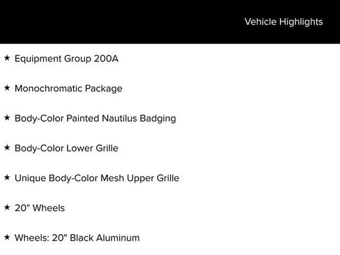 Used 2023 Lincoln Nautilus Reserve w/ Monochromatic Package image 12