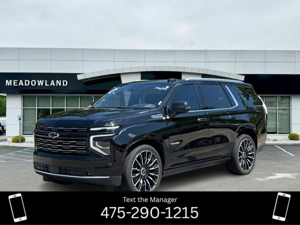Used 2025 Chevrolet Tahoe High Country AWD/4WD image 1