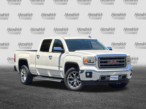 Used 2015 GMC Sierra 1500 SLT w/ SLT Crew Cab Value Package RWD image 2