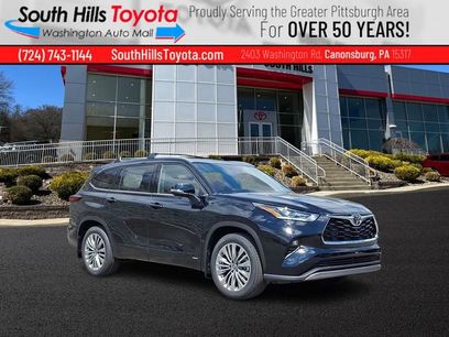 New 2026 Toyota Highlander Platinum