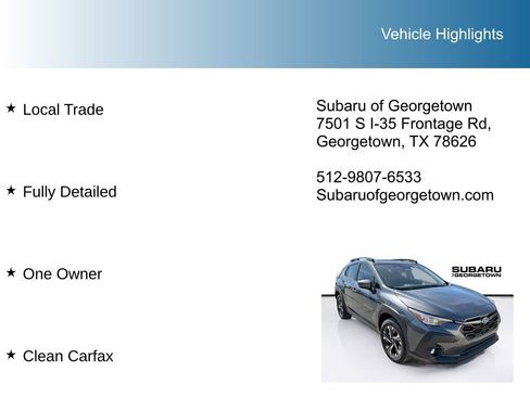 Certified 2025 Subaru Crosstrek 2.0i Premium image 11