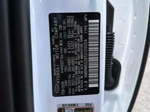 New 2026 Hyundai Palisade Calligraphy FWD image 27