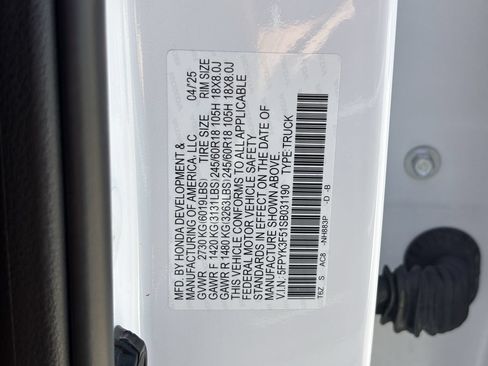 Used 2025 Honda Ridgeline RTL image 31