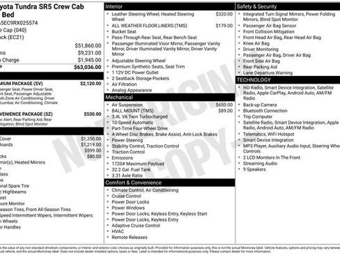 Used 2024 Toyota Tundra SR5 w/ SR5 Premium Package AWD/4WD image 29