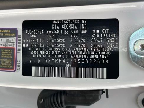 New 2025 Kia Sorento EX image 30