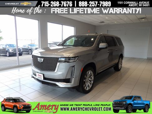 Used 2023 Cadillac Escalade ESV Premium Luxury Platinum w/ LPO, Radiant Package image 1