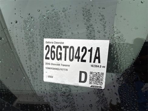 Used 2016 Chevrolet Traverse LT w/ Style and Technology Package image 31