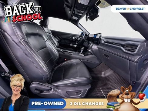 Used 2024 Ford Mustang Premium w/ Wheel & Stripe Package RWD image 21