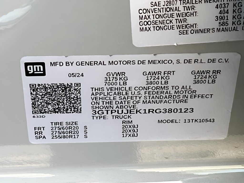 Used 2024 GMC Sierra 1500 Elevation AWD/4WD image 31