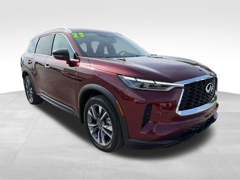 Used 2023 INFINITI QX60 Luxe w/ Cargo Package FWD image 1