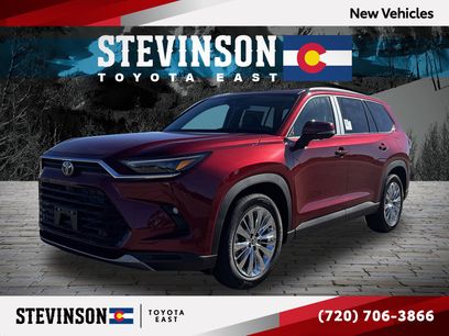 New 2026 Toyota Grand Highlander Platinum