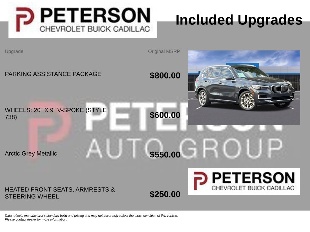 Used 2022 BMW X5 xDrive45e w/ Parking Assistance Package AWD/4WD image 11