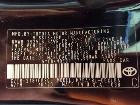 Used 2023 Toyota Corolla LE image 33