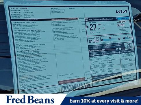 New 2026 Kia K5 GT-Line w/ GT-Line Premium Package image 20