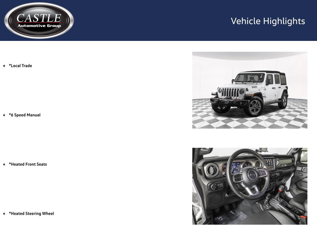 Used 2022 Jeep Wrangler Unlimited Sahara w/ Safety Group AWD/4WD image 4