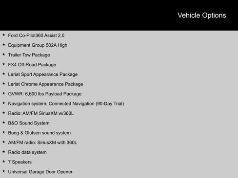 Used 2021 Ford F150 Lariat w/ Equipment Group 502A High image 2