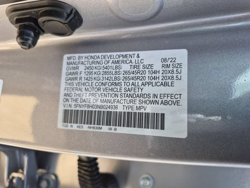 Used 2022 Honda Passport Elite image 37