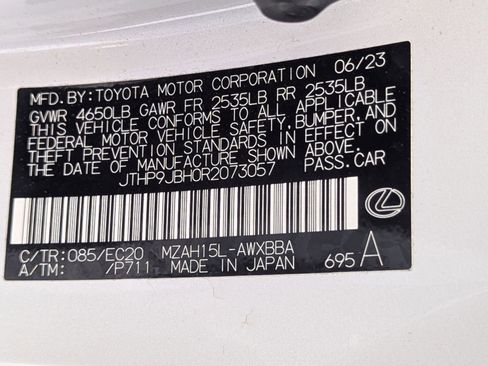 Certified 2024 Lexus UX 250h AWD w/ Premium Package image 20