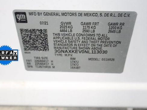 Certified 2022 Chevrolet Equinox LT FWD image 35