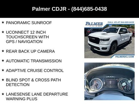 Used 2025 RAM 1500 Laramie w/ Sport Appearance Package image 6