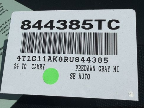 Certified 2024 Toyota Camry SE FWD image 30