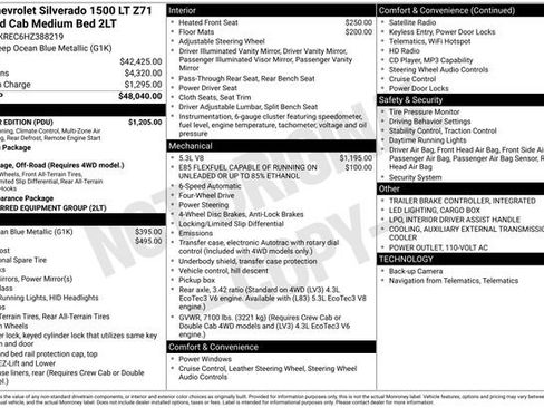 Used 2017 Chevrolet Silverado 1500 LT w/ All Star Edition AWD/4WD image 39