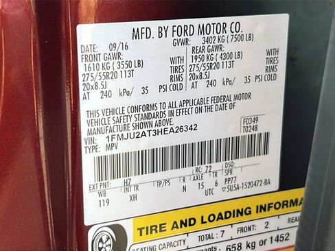 Used 2017 Ford Expedition Limited image 34