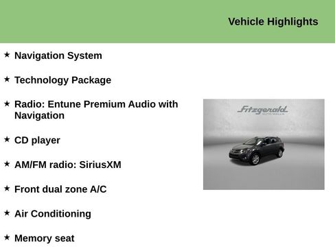 Used 2015 Toyota RAV4 Limited w/ Technology Package AWD/4WD image 9