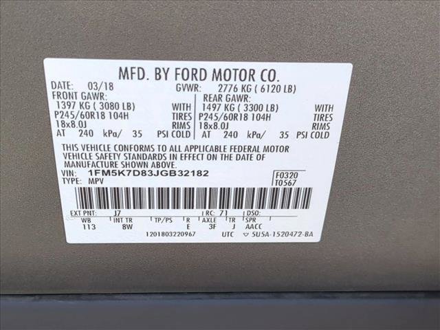 Used 2018 Ford Explorer XLT FWD image 25
