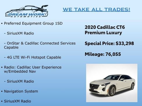 Used 2020 Cadillac CT6 Premium Luxury image 2