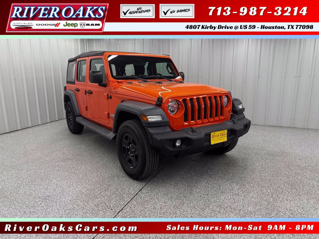 Used 2018 Jeep Wrangler Unlimited Sport AWD/4WD image 1